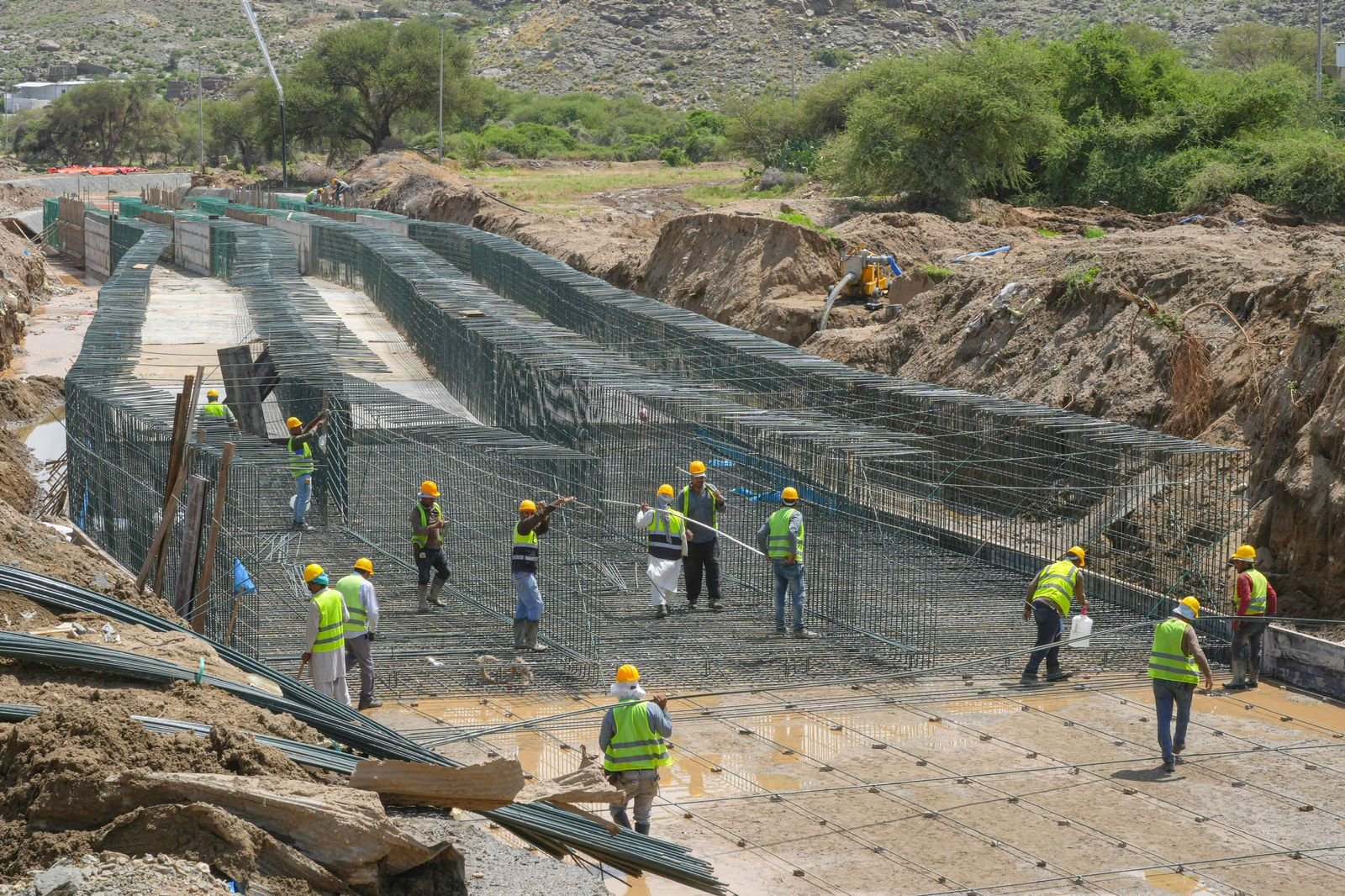 تصريف مياه الأمطار والسيول