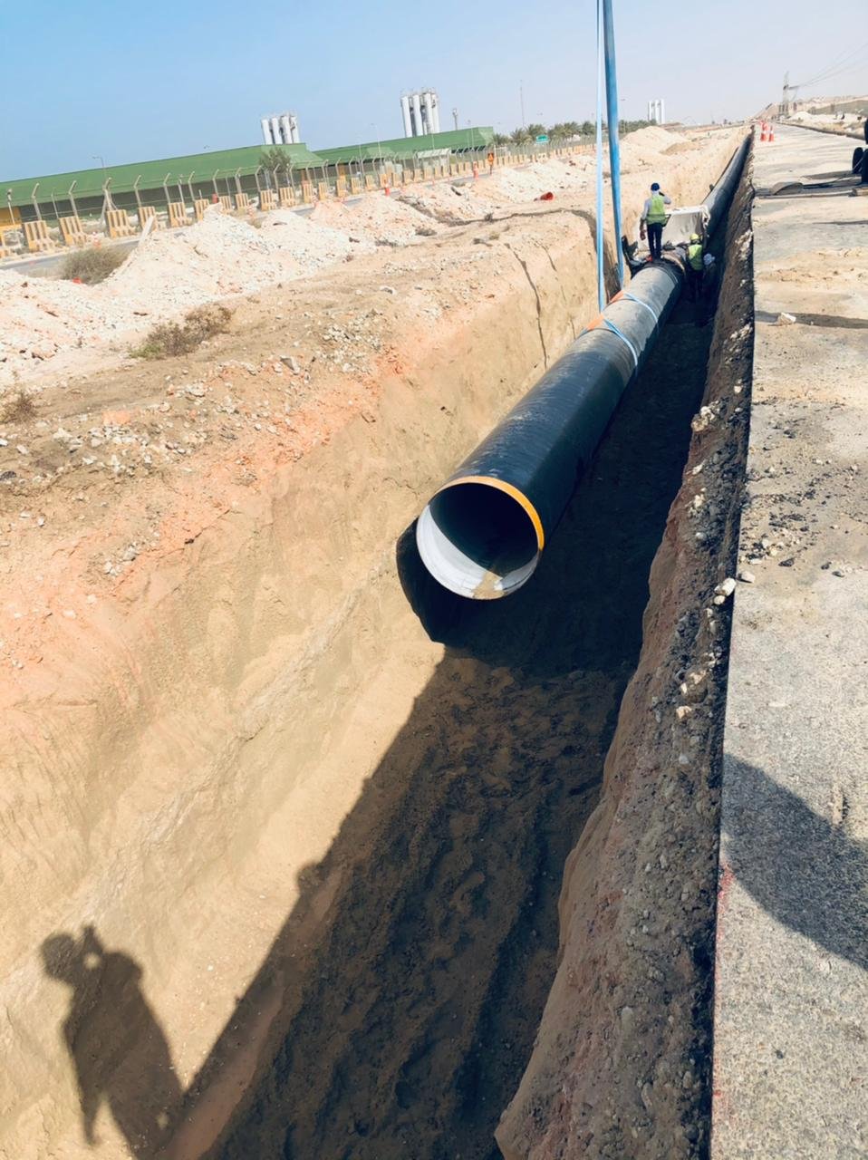 صورة مشروع ﻣﺸﺮوع اﻧﺸﺎء ﻣﺤﻄﺔ اﻟﻤﻌﺎﻟﺠﺔ ﻟﻤﻴﺎه اﻟﺼﺮف اﻟﺼﺤﻲ واﻟﺨﻄﻮط اﻟﻨﺎﻗﻠﺔ ﻷﻏﺮاض اﻟﺮي اﻟﺰراﻋﻲ ﺑﺎﻟﻤﺪﻳﻨﺔ اﻟﻤﻨﻮرة