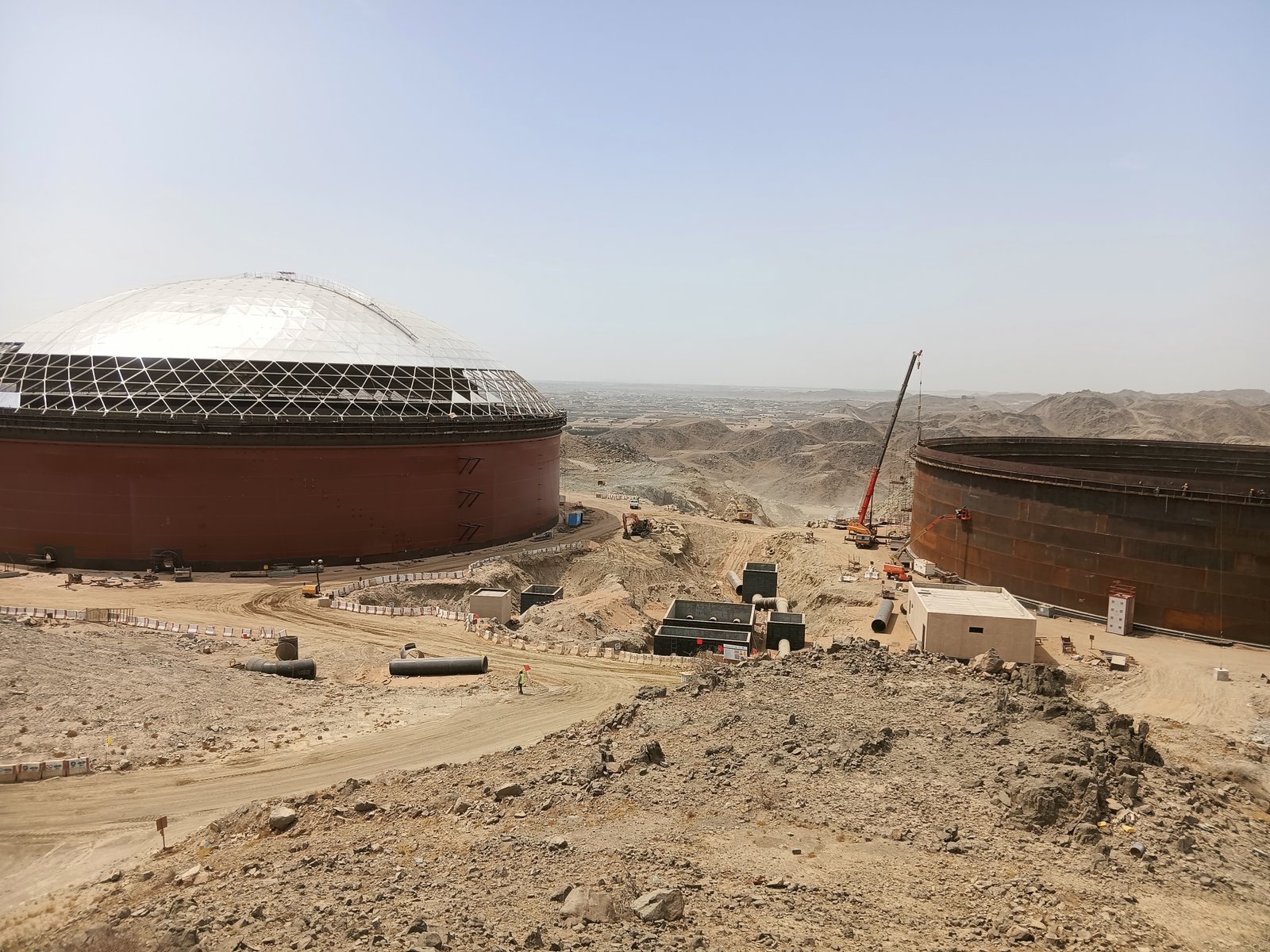 ﻣﺸﺮوع ﺗﺼﻤﻴﻢ واﻧﺸﺎء ﺧﻄﻮط ﻣﻴﺎه ﻣﻦ اﻟﺨﺰان اﻟﺸﻤﺎﻟﻲ اﻟﻰ ﻃﺮﻳﻖ اﻟﺤﺮﻣﻴﻦ - ﺟﺪه